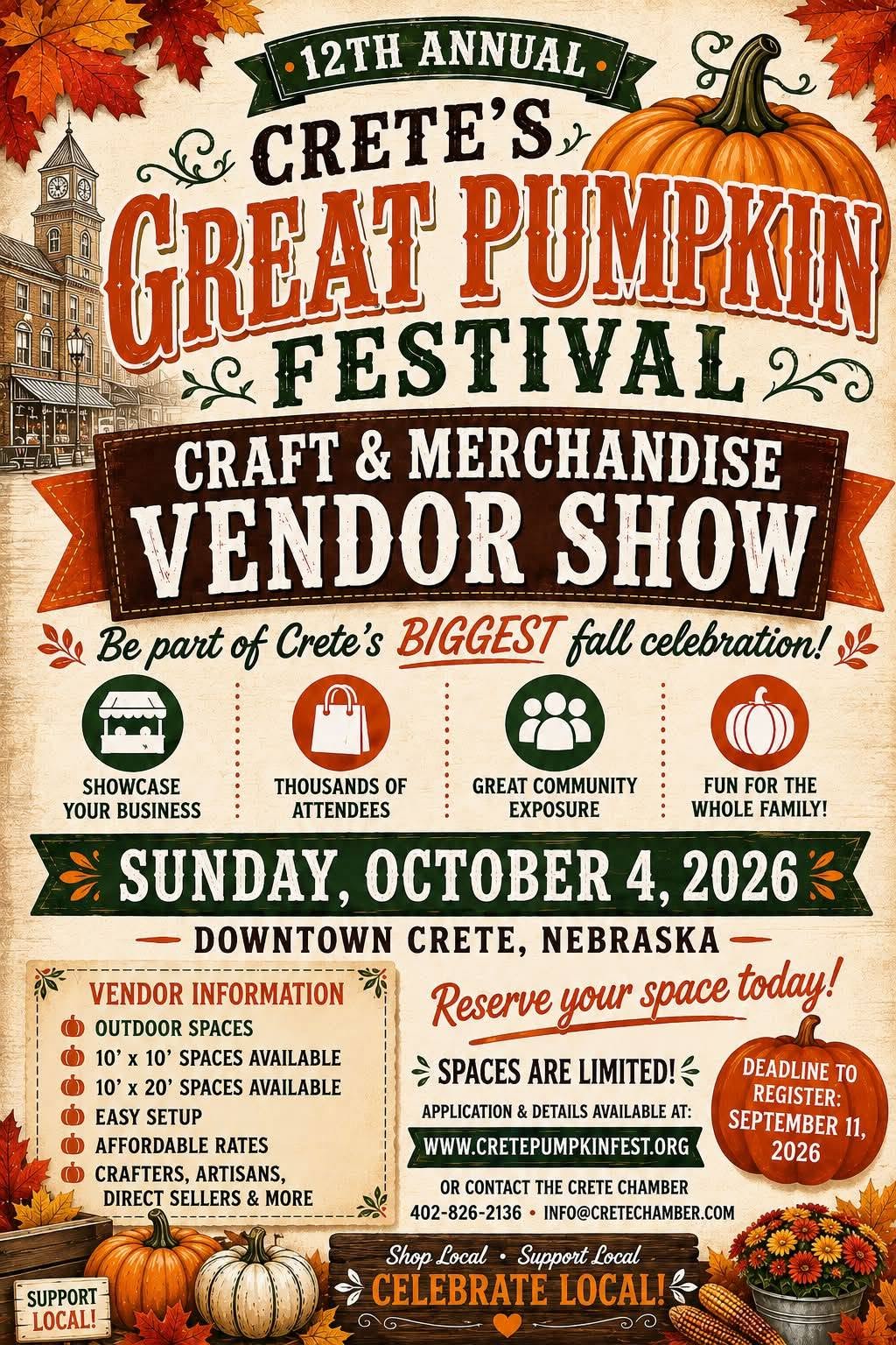 Reserve Your 2026 Craft Show Spot Today!